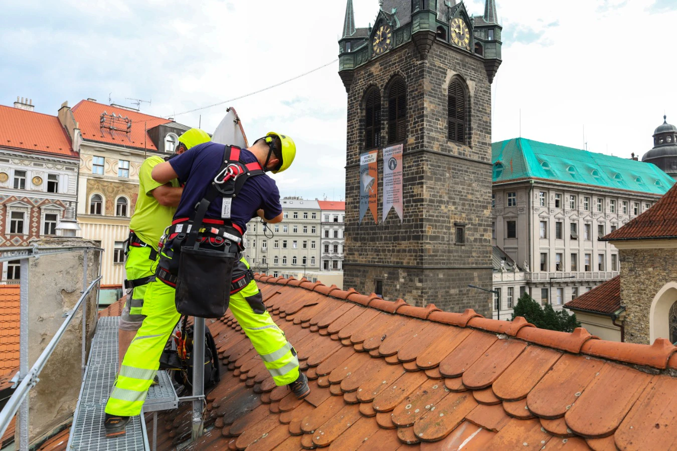 Výměna slavnostního osvětlení kostela sv. Jindřicha a sv. Kunhuty